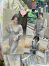 Summer Wide Neckline Aesthetic Bishop Sleeves Chiffon Maxi Dress